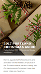 Mobile Screenshot of portlandchristmasguide.com